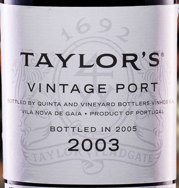Picture of 2003 Taylor Fladgate  Vintage Port (750ml)