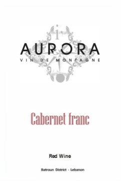 Aurora Cabernet Franc label