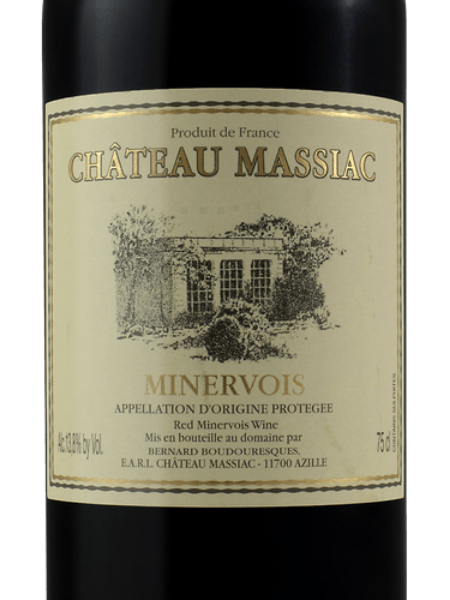 Picture of 2020 Chateau Massiac Minervois (750ml)