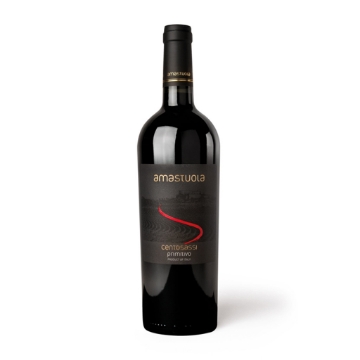 Amastuola Primitivo Centosassi bottle