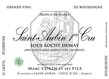 Marc Colin Saint Aubin Sous Roche Dumay label