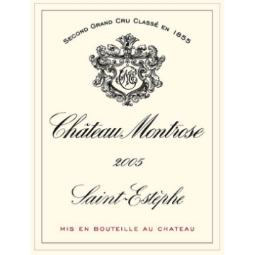 Picture of 2005 Chateau Montrose - St. Estephe (750ml)  EX CHATEAU RELEASE