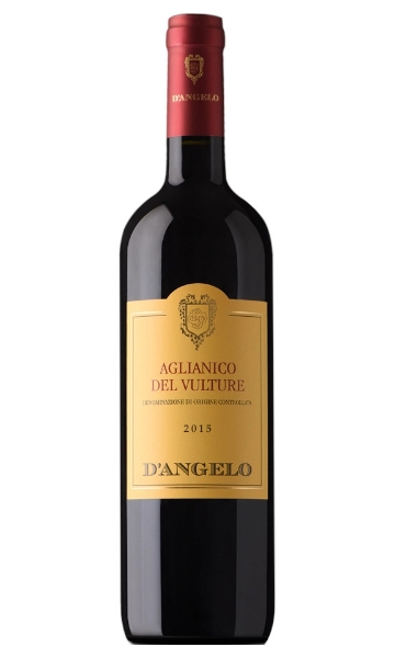 d'Angelo Aglianico del Vulture bottle