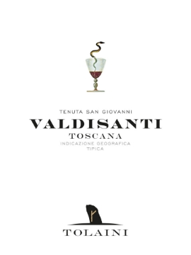 Tolaini Valdisanti label