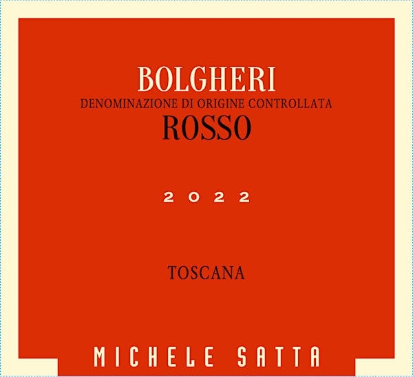 Picture of 2022 Michele Satta Bolgheri Rosso (750ml)