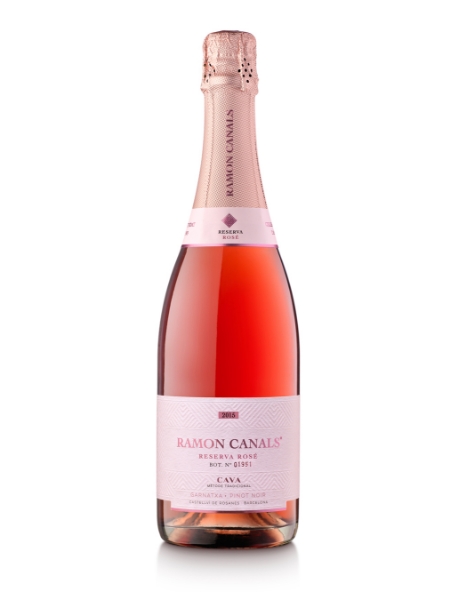Picture of 2021 Ramon Canals -  Cava Rosat Reserva Brut Nature (750ml)