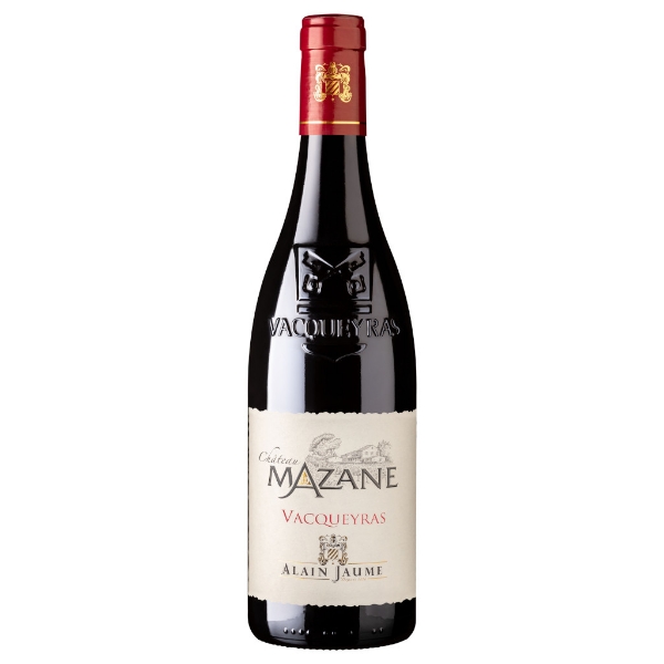Alain Jaume Vacqueyras Chateau Mazane bottle