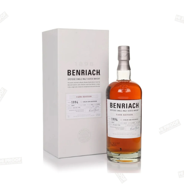 Picture of Benriach Tokaji Hogshead 28 yr Cask 4006 Single Malt Whiskey 700ml