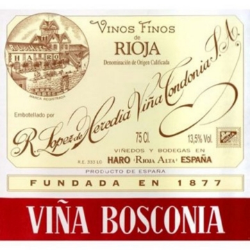 Picture of 2014 Lopez de Heredia - Rioja Vina Bosconia Reserva (750ml)