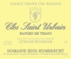 Zind Humbrecht Gewurztraminer Clos Saint Urbain Rangen de Thann label