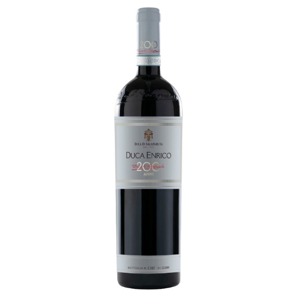 Duca Salaparuta Duca Enrico 200th Anniversary bottle