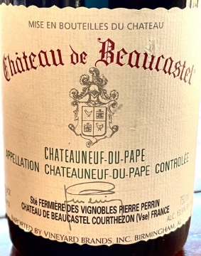 Picture of 1972 Beaucastel -  Chateauneuf du Pape (750ml)
