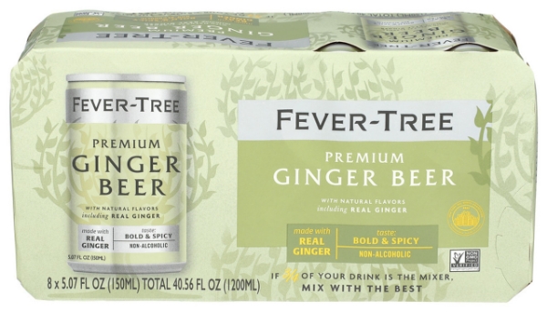Picture of Fever Tree Ginger Beer 8pk can