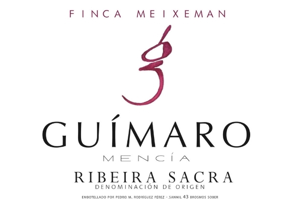 Picture of 2022 Guimaro - Mencia Ribeira Sacra Finca Meixeman (750ml)