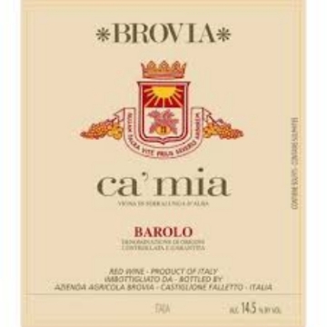 Picture of 2021 Brovia - Barolo Ca Mia (750ml)