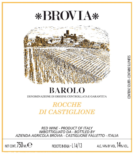 Picture of 2021 Brovia - Barolo DOCG Rocche di Castiglione (750ml)