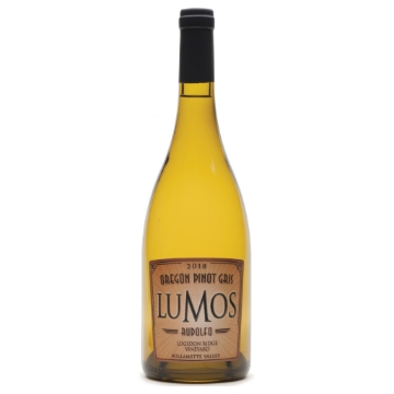 Lumos Pinot Gris Rudolfo bottle