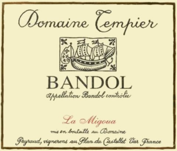 Picture of 2022 Domaine Tempier - Bandol Rouge Migoua (750ml)