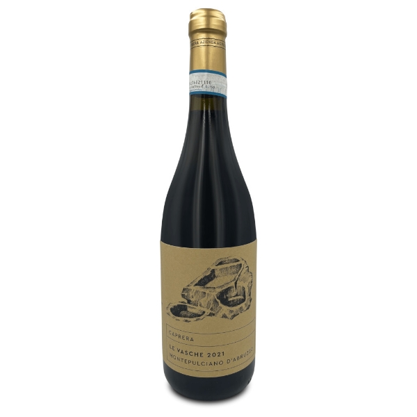 Caprera Montepulciano d'Abruzzo Le Vasche bottle