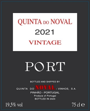Picture of 2021 Quinta Do Noval - Porto Vintage Port (750ml)