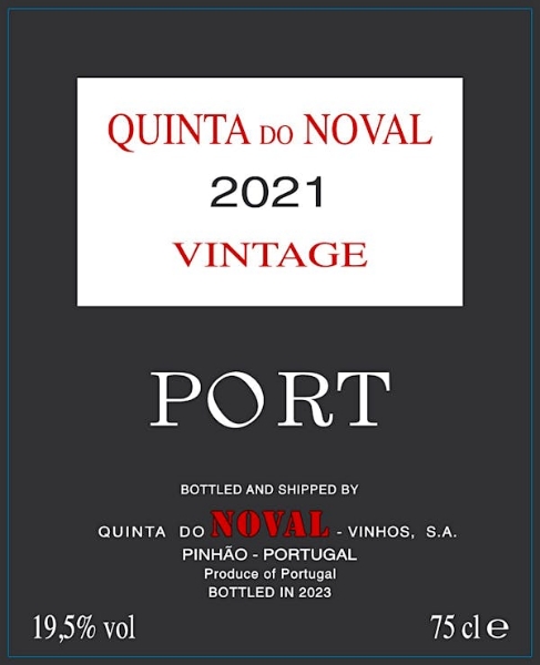 Picture of 2021 Quinta Do Noval - Porto Vintage Port (750ml)