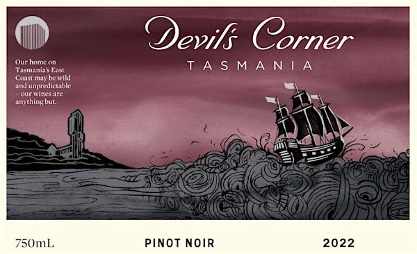 Picture of 2023 Devil's Corner - Pinot Noir Tasmania (750ml)