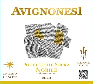 Picture of 2020 Avignonesi - Vino Nobile di Montepulciano Poggetto di Sopra (750ml)