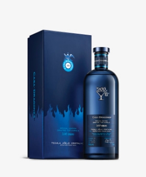 Picture of Casa Dragones Anejo Cristalino "200 Copas" crafted for Karol G  Tequila 750ml