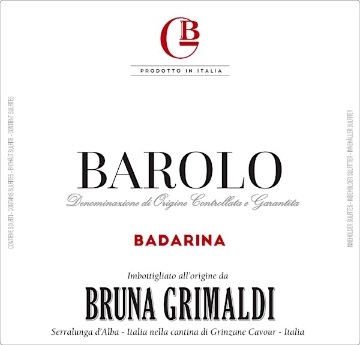 Picture of 2020 Grimaldi, Bruna - Barolo Badarina (750ml)