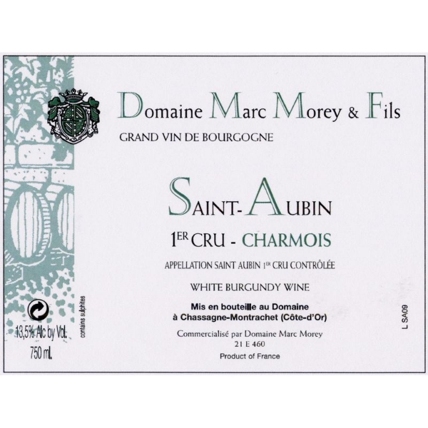 Picture of 2023 Marc Morey - St. Aubin Charmois (750ml) PRE ARRIVAL
