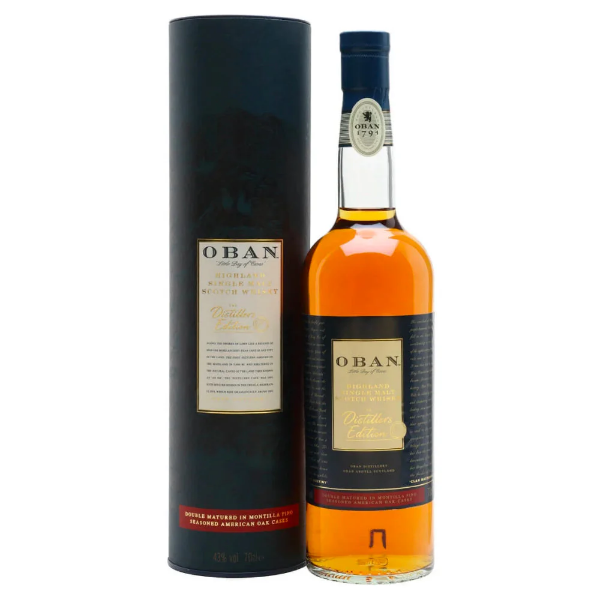 Picture of Oban Distillers Edition Amontillado Fino Casks Single Malt Whiskey 750ml