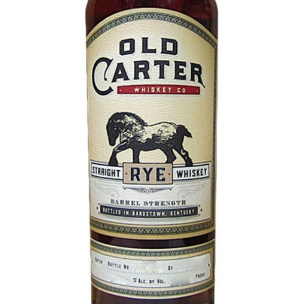 Picture of Old Carter Straight Rye Batch 16* 119.5 pf  Whiskey 750ml