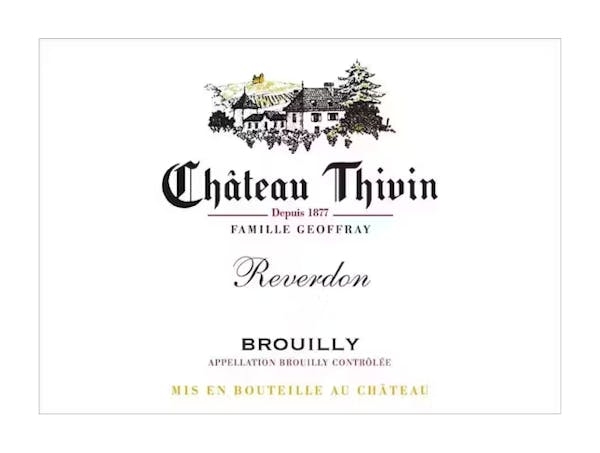 Picture of 2022 Thivin - Brouilly Reverdon (750ml)