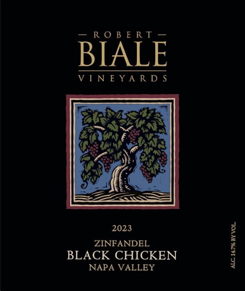 Picture of 2023 Robert Biale - Zinfandel Napa Black Chicken (750ml)