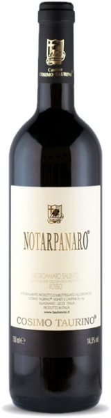 Taurino Notarparano Negroamaro bottle