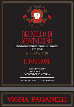 Picture of 2019 Il Poggione - Brunello di Montalcino Riserva (750ml)