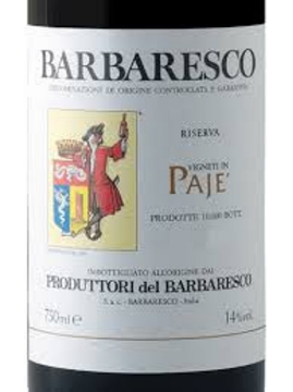 Picture of 2020 Produttori del Barbaresco - Barbaresco Riserva Paje (750ml)