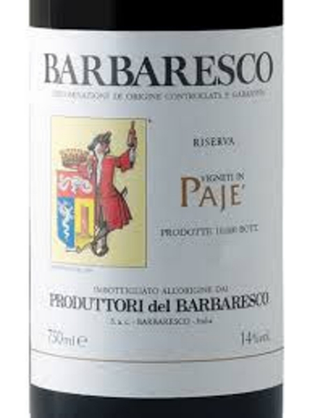 Picture of 2020 Produttori del Barbaresco - Barbaresco Riserva Paje (750ml)