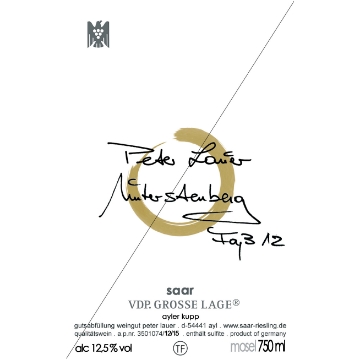 Picture of 2024 Lauer, Peter - Riesling Fass 12 Unterstenberg  (750ml)