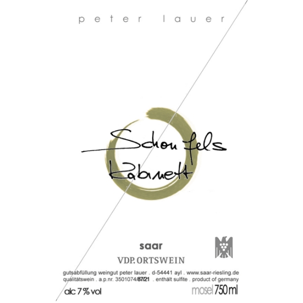 Picture of 2024 Lauer, Peter - Riesling Kabinett Schonfels (750ml)