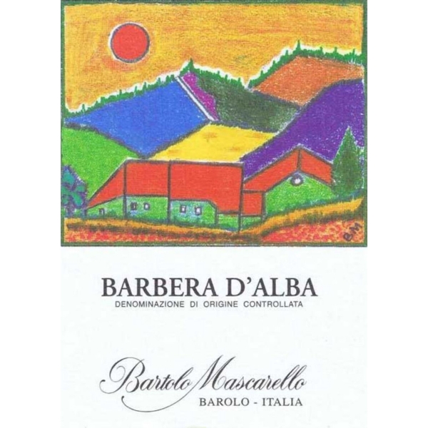 Bartolo Mascarello Barbera d'Alba label