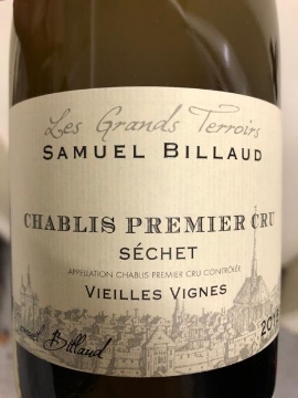 Picture of 2023 Samuel Billaud - Chablis Sechet (750ml) (PRE ARRIVAL)