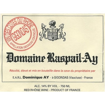 Picture of 2022 Raspail-Ay - Gigondas (750ml)