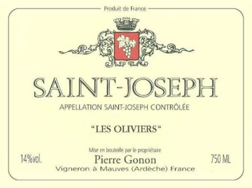 Picture of 2023 Gonon, Pierre & Jean - Saint-Joseph Les Oliviers Blanc (750ml)