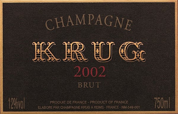 Picture of 2002 Krug - Champagne  Brut (750ml)