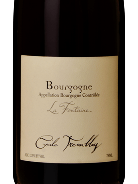 Picture of 2015 Cecile Tremblay Bourgogne Rouge La Fontaine  (750ml)