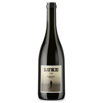 Luke Wines Syrah bottle