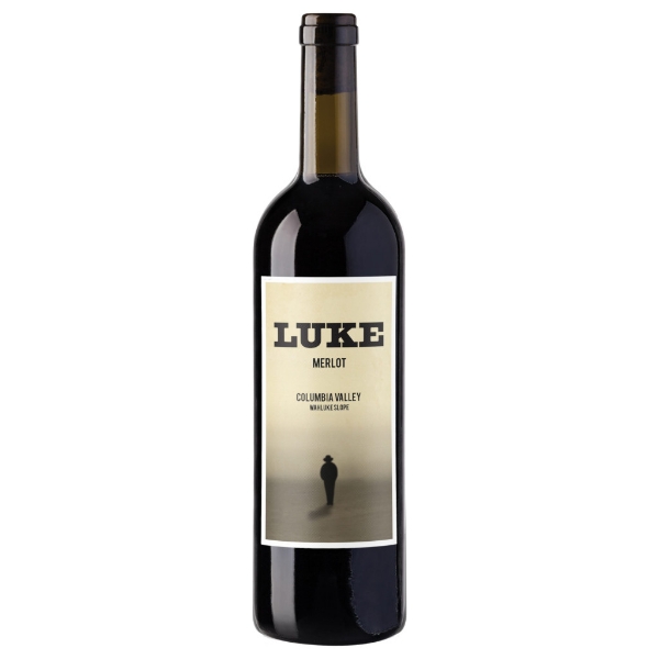 Luke Wines Merlot bottle