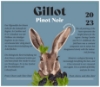 Gillot Pinot Noir label
