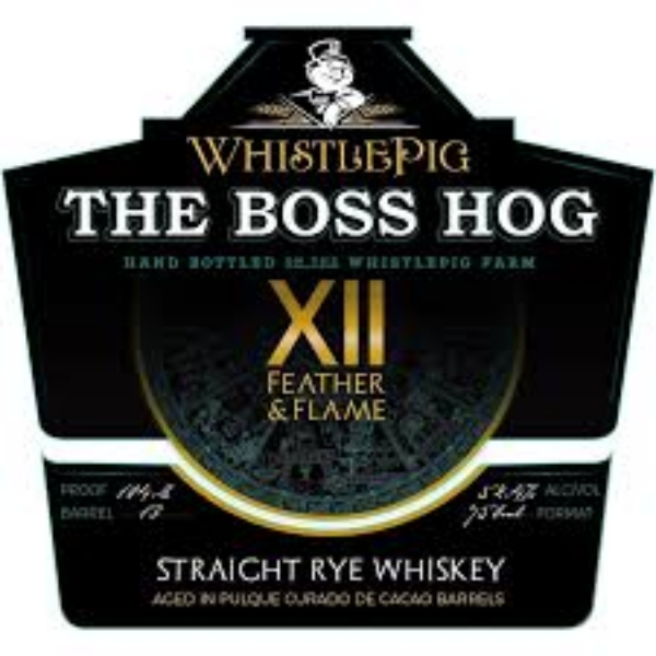 Picture of WhistlePig Boss Hog XII Feather & Flame Rye Whiskey 750ml